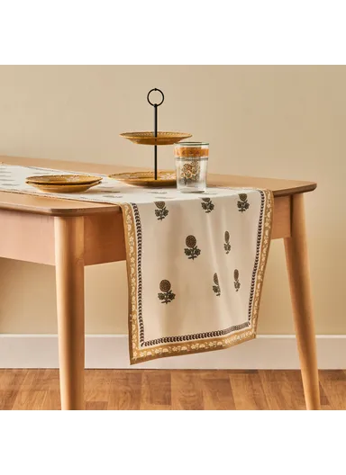 50 x 150 cm Indian Cotton Runner - Multicolor