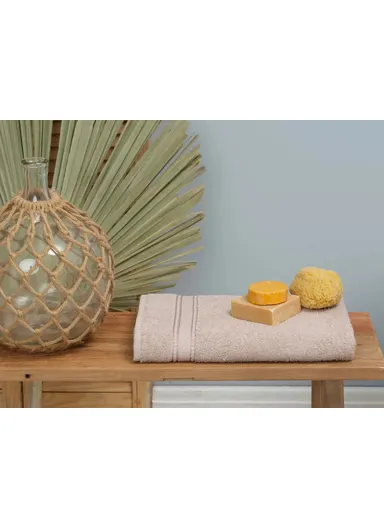 Daily Soft Cotton Bath Towel 70 x 140 cm - Beige 