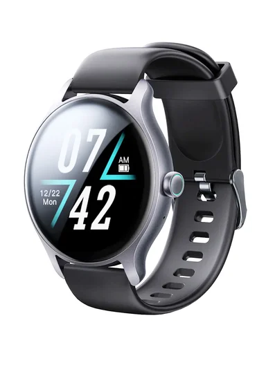 1.28" IP68 HD IPS Screen Classic Series Bluetooth Waterproof Classic Series Smart Watch (Make/Answer Call) JR-FC1 - Dark Gray