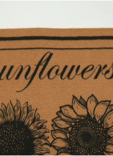 58x88cm Eco-Coir Synthetic Entrance Mat with Non-Slip PVC Backing