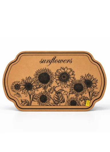 58x88cm Eco-Coir Synthetic Entrance Mat with Non-Slip PVC Backing