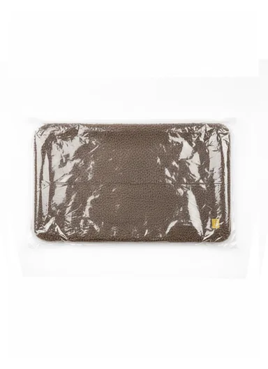 90x60cm Microfiber Floor Mat with Non-Slip Backing, Soft Bath &amp; Door Rug - Dark Brown