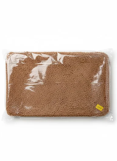 90x60cm Microfiber Floor Mat with Non-Slip Backing, Soft Bath &amp; Door Rug - Brown