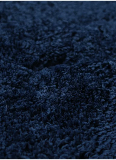 90x60cm Microfiber Floor Mat with Non-Slip Backing, Soft Bath &amp; Door Rug - Navy