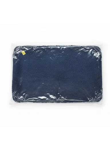 90x60cm Microfiber Floor Mat with Non-Slip Backing, Soft Bath &amp; Door Rug - Navy
