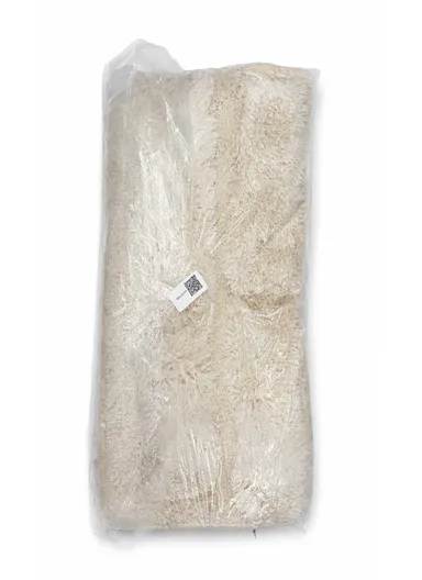 80×50 cm Bathroom Floor Mat, Soft Absorbent Rug with Non-Slip TPR Rubber Backing - Off White