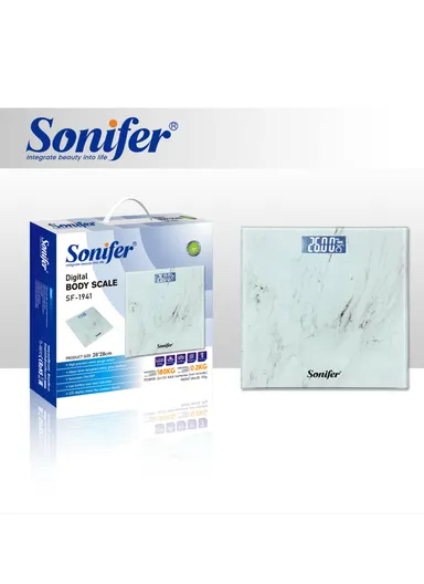 180KG Capacity Digital Body Scale 0.2kg Precision with Digital LCD Display - SF–1941
