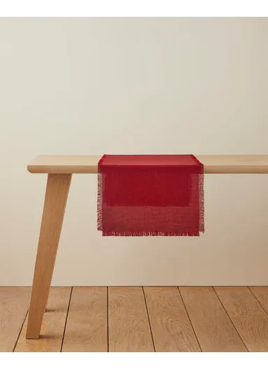 Tendre Polyester Runner 40x140 cm Red