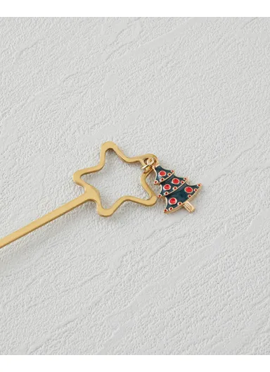 Starry Stainless Steel Cutlery Set, 4 Pieces, Gold