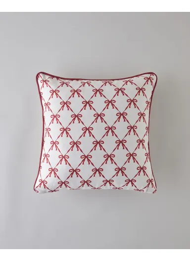 Hollya Cushion Cover 45x45 cm Red