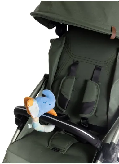 Elephant Fabric Rattle Bracelet, Soft Jingle Toy for Babies