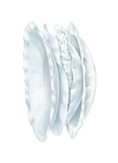 60-Pcs Antibacterial Breast Protection Pads