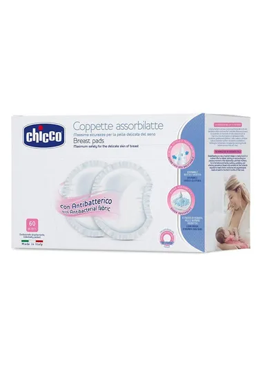 60-Pcs Antibacterial Breast Protection Pads