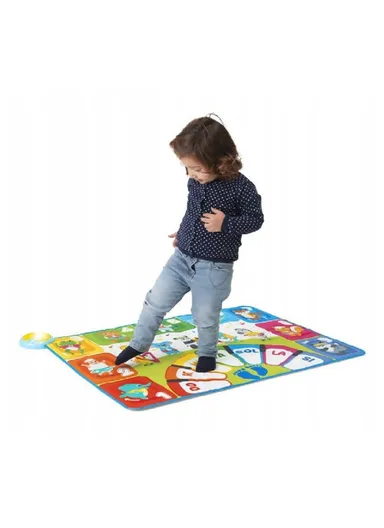 Musical Party Playmat, Free Play Mode and Quiz Mode, Lights and Sounds for 2-5 Years