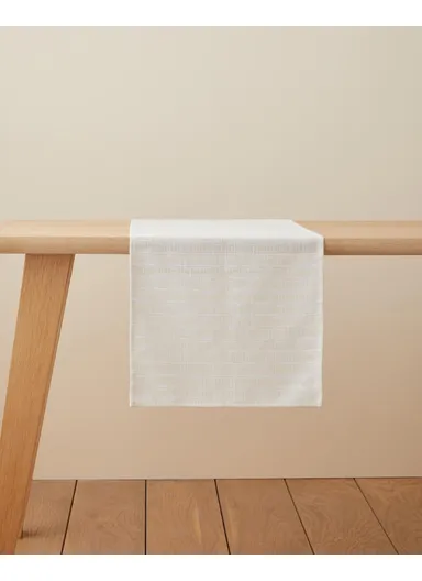 Harmonia Polyester Runner 40x140 cm Beige