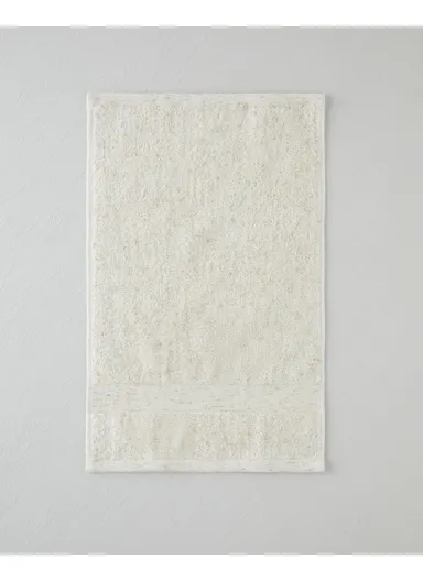 Melange Cotton Hand Towel 30x45 cm Beige Melange