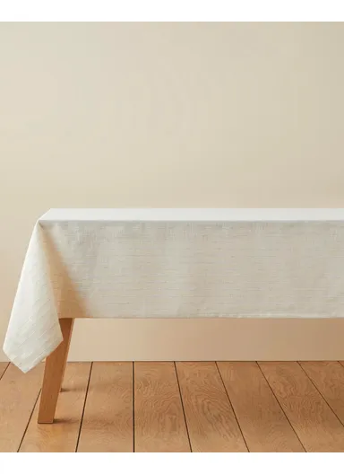 Harmonia Polyester Tablecloth 145x200 cm Beige