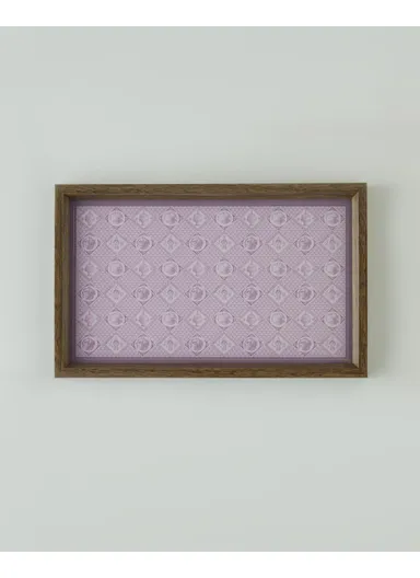 Hera Decorative Tray 16x26 cm Red