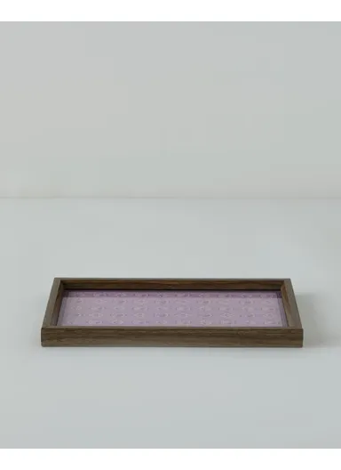 Hera Decorative Tray 16x26 cm Red