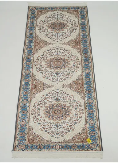 80x220cm Luxury Bohemian Hallway Runner Rug, Vintage Medallion Non-Slip Transitional Floor Carpet