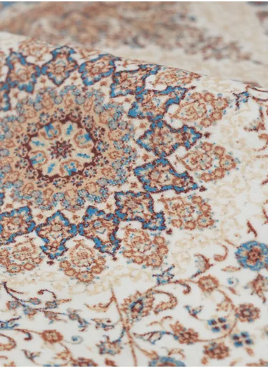 80x220cm Luxury Bohemian Hallway Runner Rug, Vintage Medallion Non-Slip Transitional Floor Carpet