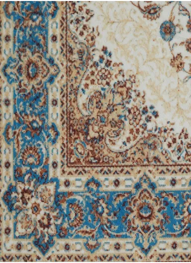 80x220cm Luxury Bohemian Hallway Runner Rug, Vintage Medallion Non-Slip Transitional Floor Carpet