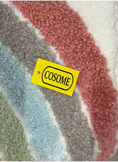 40×60cm Non-Slip Absorbent Bath Rug, Soft Plush Bathroom Floor Mat