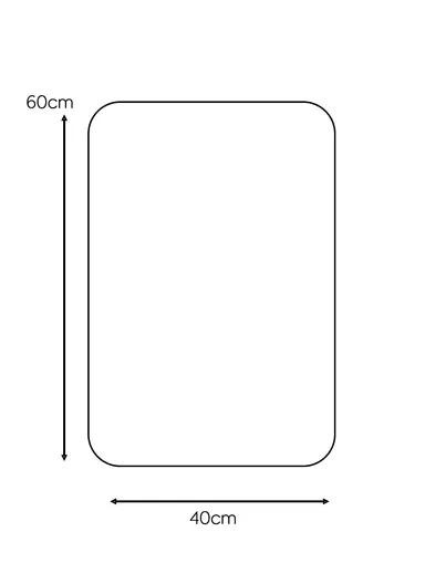 40×60cm Non-Slip Absorbent Bath Rug, Soft Plush Bathroom Floor Mat