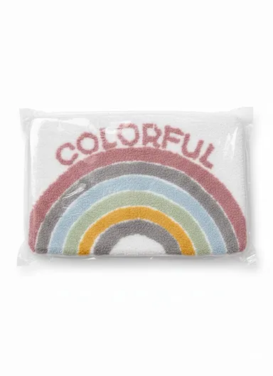 40×60cm Non-Slip Absorbent Bath Rug, Soft Plush Bathroom Floor Mat