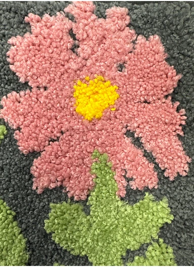 40×60cm Non-Slip Absorbent Bath Rug, Soft Plush Bathroom Floor Mat