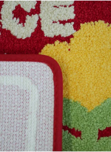 40×60cm Non-Slip Absorbent Bath Rug, Soft Plush Bathroom Floor Mat