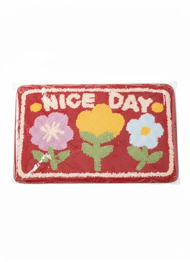 40×60cm Non-Slip Absorbent Bath Rug, Soft Plush Bathroom Floor Mat