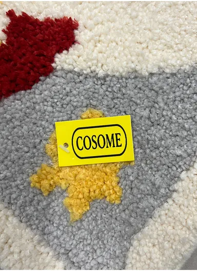 40×60cm Non-Slip Absorbent Bath Rug, Soft Plush Bathroom Floor Mat