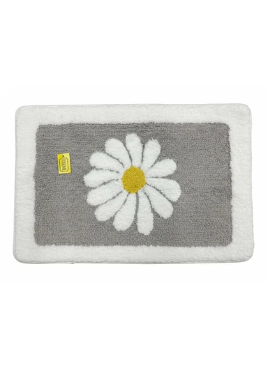 40×60cm Non-Slip Absorbent Bath Rug, Soft Plush Bathroom Floor Mat