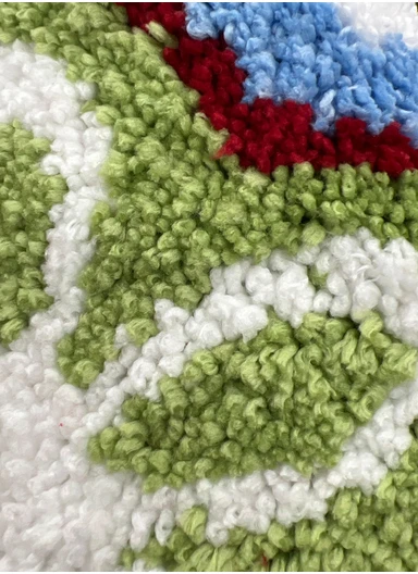 40×60cm Non-Slip Absorbent Bath Rug, Soft Plush Bathroom Floor Mat