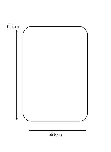 40×60cm Non-Slip Absorbent Bath Rug, Soft Plush Bathroom Floor Mat