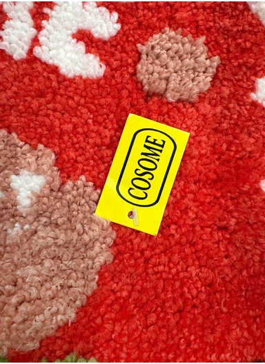 40×60cm Non-Slip Absorbent Bath Rug, Soft Plush Bathroom Floor Mat