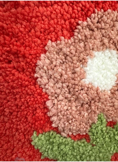 40×60cm Non-Slip Absorbent Bath Rug, Soft Plush Bathroom Floor Mat