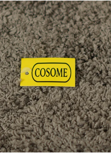 40×60cm Ultra-Soft Microfiber Bathroom Floor Mat, Non-Slip TPR Backing - Greige