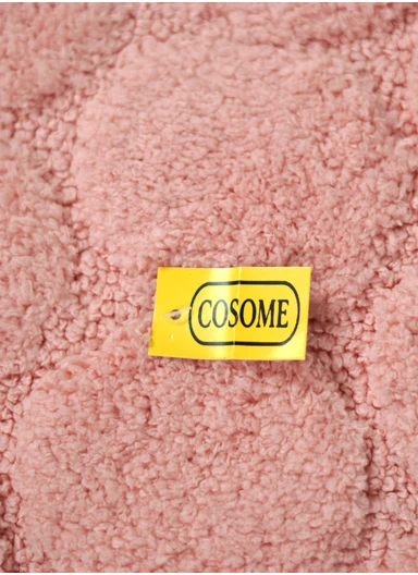 40×60cm Ultra-Soft Microfiber Bathroom Floor Mat, Non-Slip TPR Backing - Dusty Rose