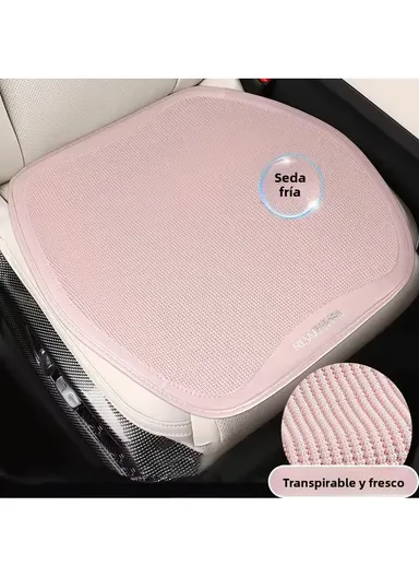 5Pcs Breathable Car Seat Mesh Cushions, 2 Front Seats + 2 Lumbar Supports + 1 Rear Long Seat - Black