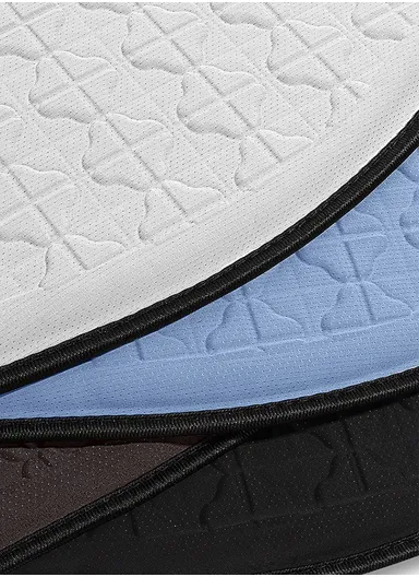 2 Pcs Car Driver Seat Comfortable Pressure Relief Cushion, Fluffy Gel Square Seat + 1 Lumbar Support - Coffee