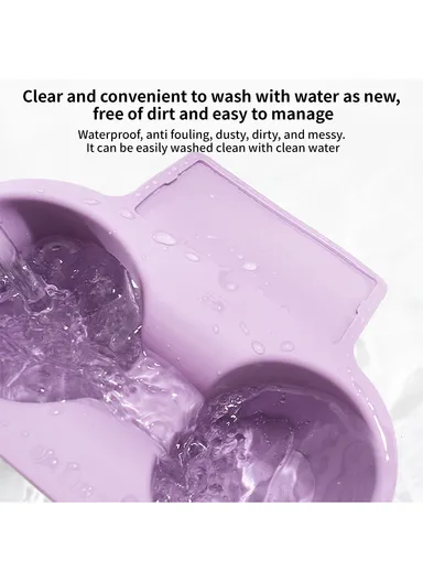 TESLA Dedicated Center Console Cup Holder, Silicone Water Cup Holder mj-TSLZYGJ-BJ (L20 x W10 x H8)cm - Black