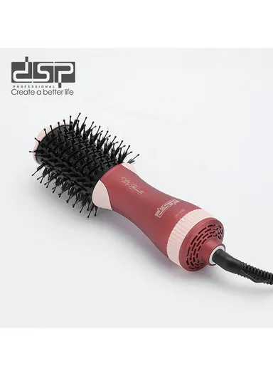 600W Electric Hot Air Styling Brush With 3 Mode Settings 50255 - Red