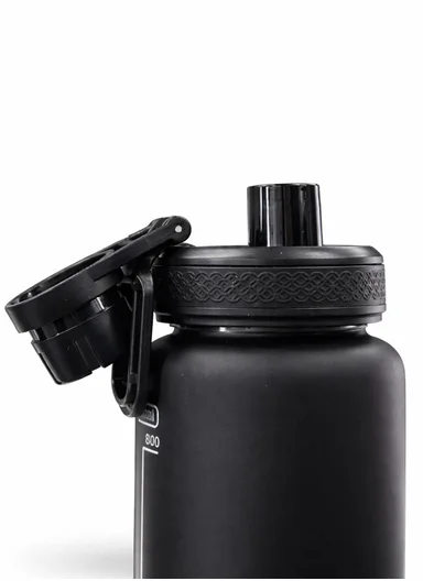 1000ml Reusable Gradient Fitness Water Bottle, Lightweight &amp; Durable - Red