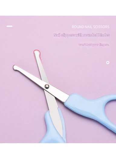 Mini Baby Grooming &amp; Care Kit with Storage Case - Blue