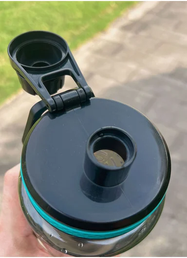 1500ml Durable Large Capacity Sports Water Bottle for Fitness &amp; Outdoor Use - Turquoise