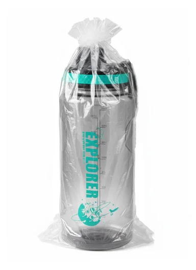1500ml Durable Large Capacity Sports Water Bottle for Fitness &amp; Outdoor Use - Turquoise