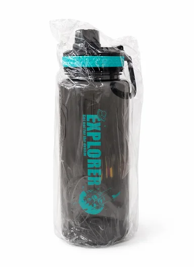 2000ml Durable Large Capacity Sports Water Bottle for Fitness &amp; Outdoor Use - Blue