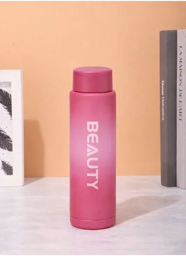 3-Pieces Sports Water Bottle Set with Straw &amp; Carry Handle 610-8050 - Fuschia